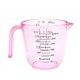 thumbnail image 1 of Plastic Measuring Cups Multi Measurement Baking Cooking Tool Liquid Plastic measuring Measure Jug Container, 1 of 9
