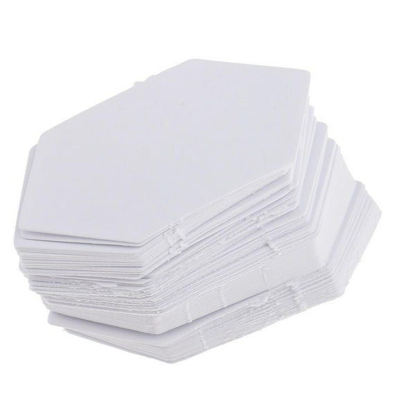Pack of 100 Hexagon Shape Paper Quilting Template paper piecing for Patchwork, DIY Sewing Tools 1.65inch