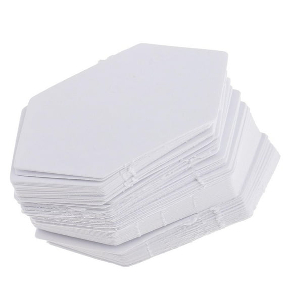 100 Pedazos Papel Acolchado de Plantilla Zulema Plantillas de papel acolchado 165 pulgadas
