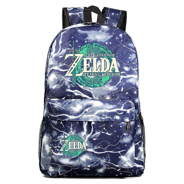 Mochila Estampada Zelda - Ideal Para Alumnos De Primaria Y Secundaria