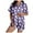 Purple-g, variant on Halloween Pjs Women 2 Pcs Women Silk Pajamas Set Pumpkin Ghost Printed Womens Shorts Pajama Set Button Up Lounge Sets For Women Halloween Womens Pajama Sets