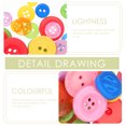 thumbnail image 3 of 2 Sets  of DIY Colorful Buttons Home Sewing Buttons DIY Craft Buttons Decorative Buttons (Mixed Size), 3 of 6