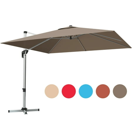 Li Canopy Is Made Of 240gsm Fabric, Large Patio Cantilever Umbrella Canada