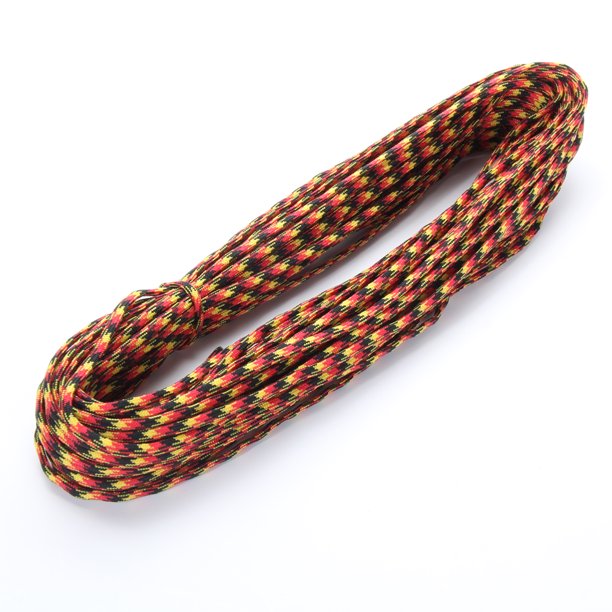Cuerda De Paraguas Paracord 550 Cuerda de paracaídas Cuerda de cuerda Mil Spec Cuerda de supervivencia de 100 pies Sywqhk Para Estrenar