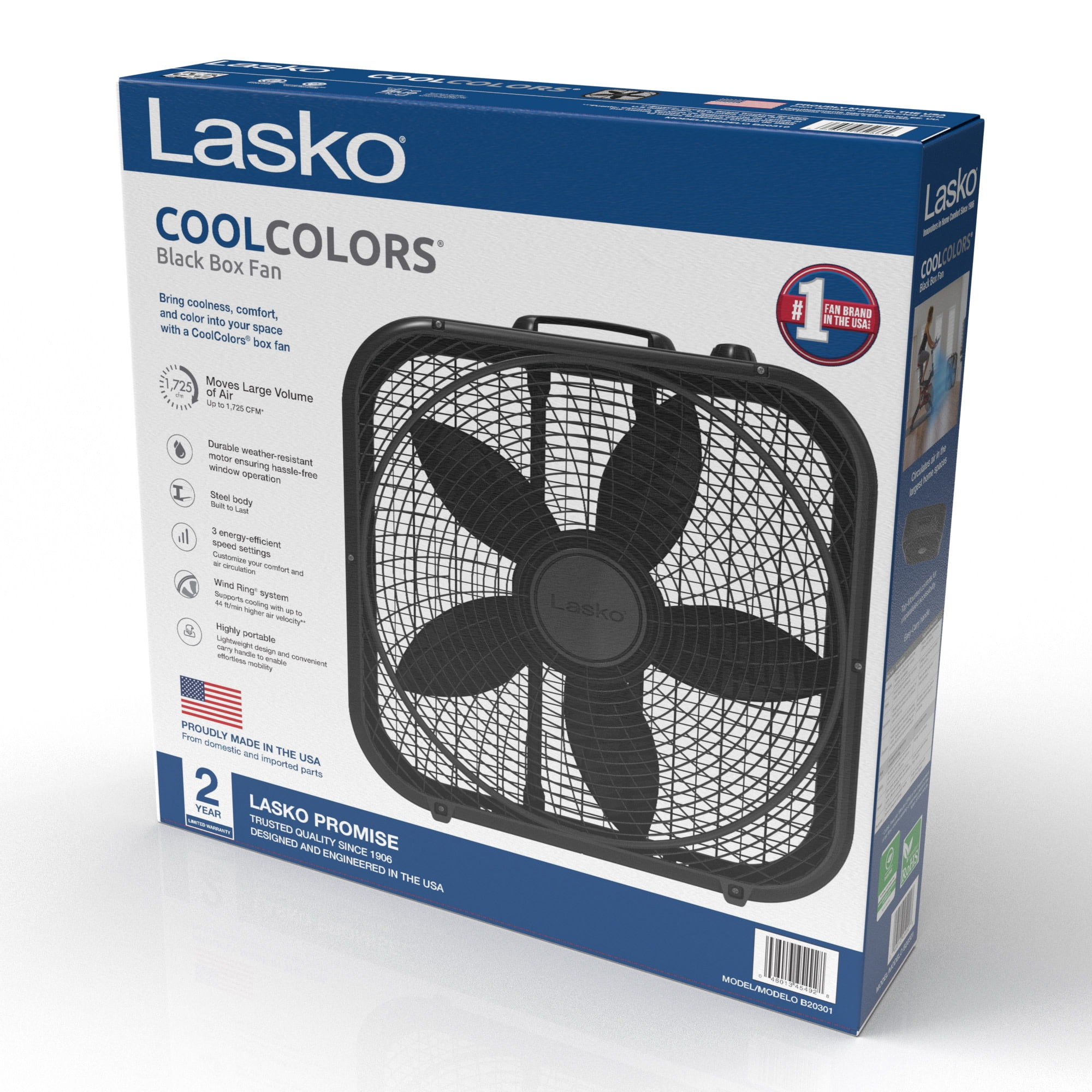 Lasko Cool Colors 20