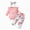 R001-Pink, variant on NOLDARES Baby Girl Clothes Newborn 0 3 6 12 18 24 Months Fall Outfits Ruffle Knitted Long Seeve Romper Top & Flare Pants Sets(Light Purple,6-9 M)