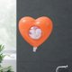 thumbnail image 4 of Organizador de envoltura adhesiva montado en la pared Decoraciones de cocina en forma de amor de gran capacidad, 4 of 8