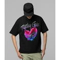thumbnail image 2 of Motley Crue Kickstart Jumbo Print Unisex T-Shirt - Black - Small, 2 of 6