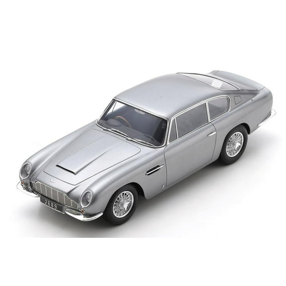 Schuco 1965 Aston Martin DB6 MK1 Silver Birch 1:18