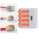 thumbnail image 4 of Tuerca de Palanca Conector de Cable Bloque de Terminales de 4 Pines 100 Piezas Bloque de Terminales de Conductor de Palanca de 4 Vías Conector de Cable de Empuje ANGGREK Otros, 4 of 8