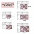 thumbnail image 6 of Purple Boho Outdoor Rug 3x5 Ft, Non Slip Washable Area Rug, Ethnic Southwest Country Flowers Motifs Patio Rugs Carpet Runner, Large Floor Mat for Indoor/Outdoor Deck Porch Camping, 6 of 8