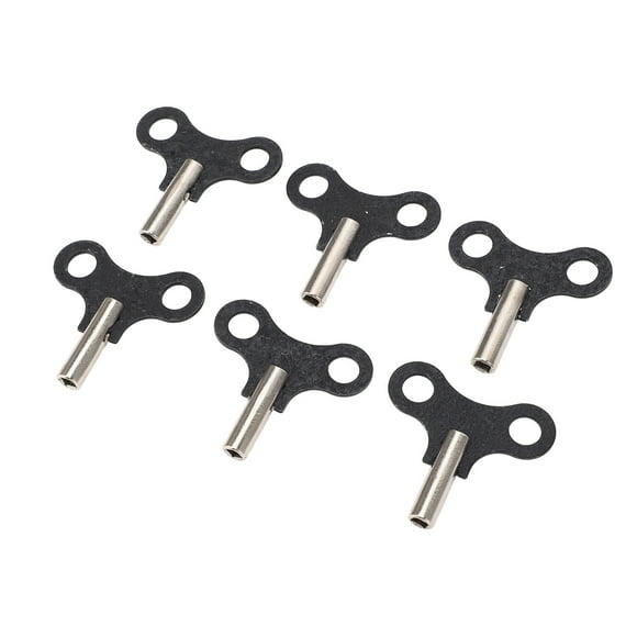 Llave De Cuerda Para Reloj, Teclas De Reloj Antiguas Alta Dureza Diseño Compacto Resistencia A La Oxidación 6 Piezas Para Relojes Despertadores De Piso De Pared