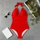thumbnail image 2 of Traje de Baño Mujer Traje de Baño de Cuello En V Para Mujer, Traje de Baño Fruncido, Trajes de Baño Para Mujer, Trajes de Baño Cómodos, 2 of 7