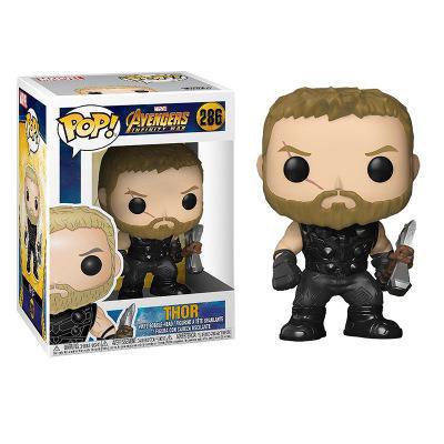 pop Marvel Avengers Alliance Iron Man Thor Spiderman Dr. Strange modelo de juguete hecho a mano Thor POP286 + caja de protección XianweiShao 1327533005364