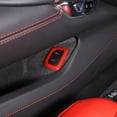 thumbnail image 2 of TINKI Trunk Switch Button Cover Trims Compatible with Chevrolet Corvette C8 2020-2023, ABS Inner Rear Trunk Switch Panel Trim Frame Accessories, 2 of 12