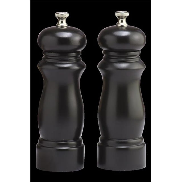 Chef Specialties 6302 6 in. Elegance Pepper Mill Salt Mill Set