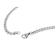 thumbnail image 3 of Collar de Cadenas para Hombres Y Mujeres de material acero Inoxidable de Plata Cubana con Bordillo Pulido de 4 Mm Yuyangstore Collar de cadena Steampunk de acero inoxidable para hombre y mujer, 3 of 5
