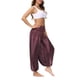 thumbnail image 4 of Txlixc Pantalones de entrenamiento para mujer, estampado digital bohemio, pantalones de yoga sueltos con lado dividido Txlixc Estilo de ocio, 4 of 9
