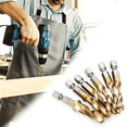 thumbnail image 5 of M5x0.8mm Hex Shank Titanium Plated HSS Screw Thread Metric Tap Drill Bits Screw Machine Compound Tap Open Chamfer Tool, 5 of 7