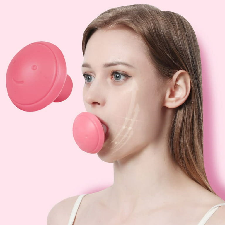 Silica Gel Masseter Muscle Ball Jaw Trainer Facial Muscle Training