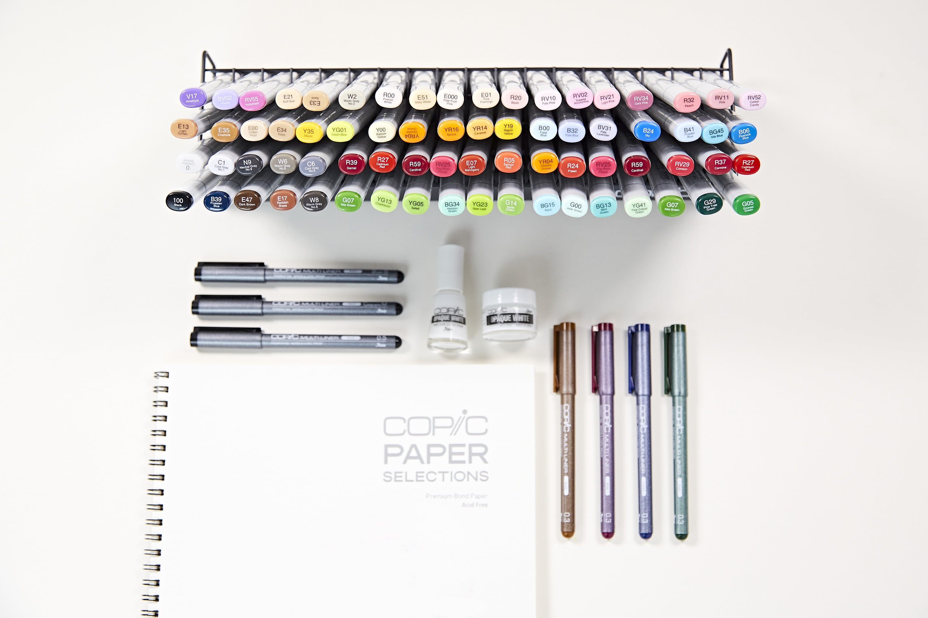Copic Wire-Bound Sketchbook, 9 x 12, 32 Sheets 