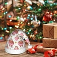 thumbnail image 6 of Fuzoiu Sloth with Donuts1 Print Santa Hat Christmas Hat for Adults,Santa Hats with Pompom, Unisex Xmas Holiday Hat for Christmas New Year Festive Party Supplies, 6 of 6