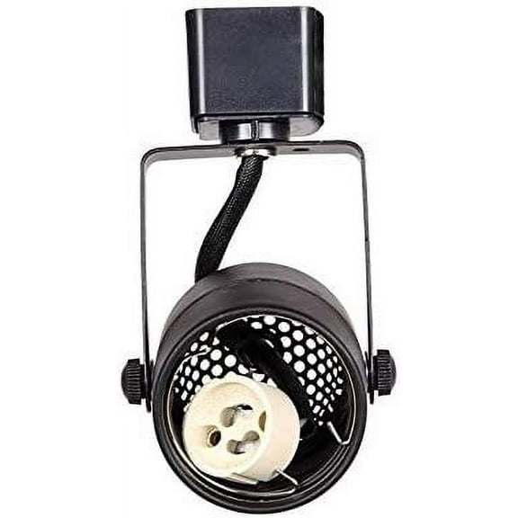 KING SHA Die-cast Aluminum Line Voltage Track Lighting Head GU10 (Bulb NOT Included)Compatible H Type Track Systems ETL-Listed