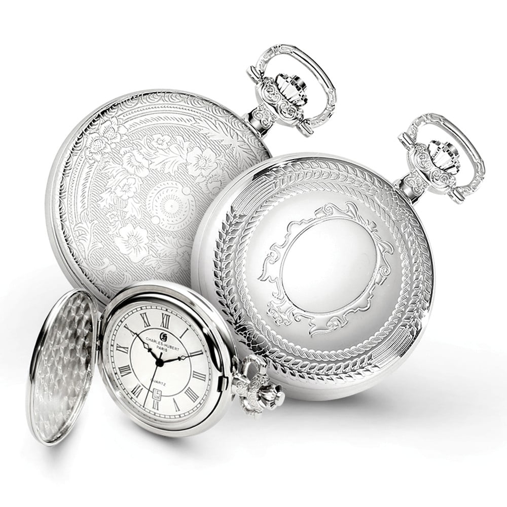 Charles-Hubert Paris Men's 3922 Classic Collection Pocket Watch
