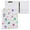 Simple Shapes And Lines, variant on Hard Shell Ring Binder With Clip Holds 200 Sheets Office Home Organization Fireflies Illustration