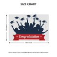 thumbnail image 2 of Placemats Set of 4 / 6, Congratulation Graduate Placemats for Dining Table Indoor/Outdoors Heat Resistant Washable Placemats 18" x 12", 2 of 8