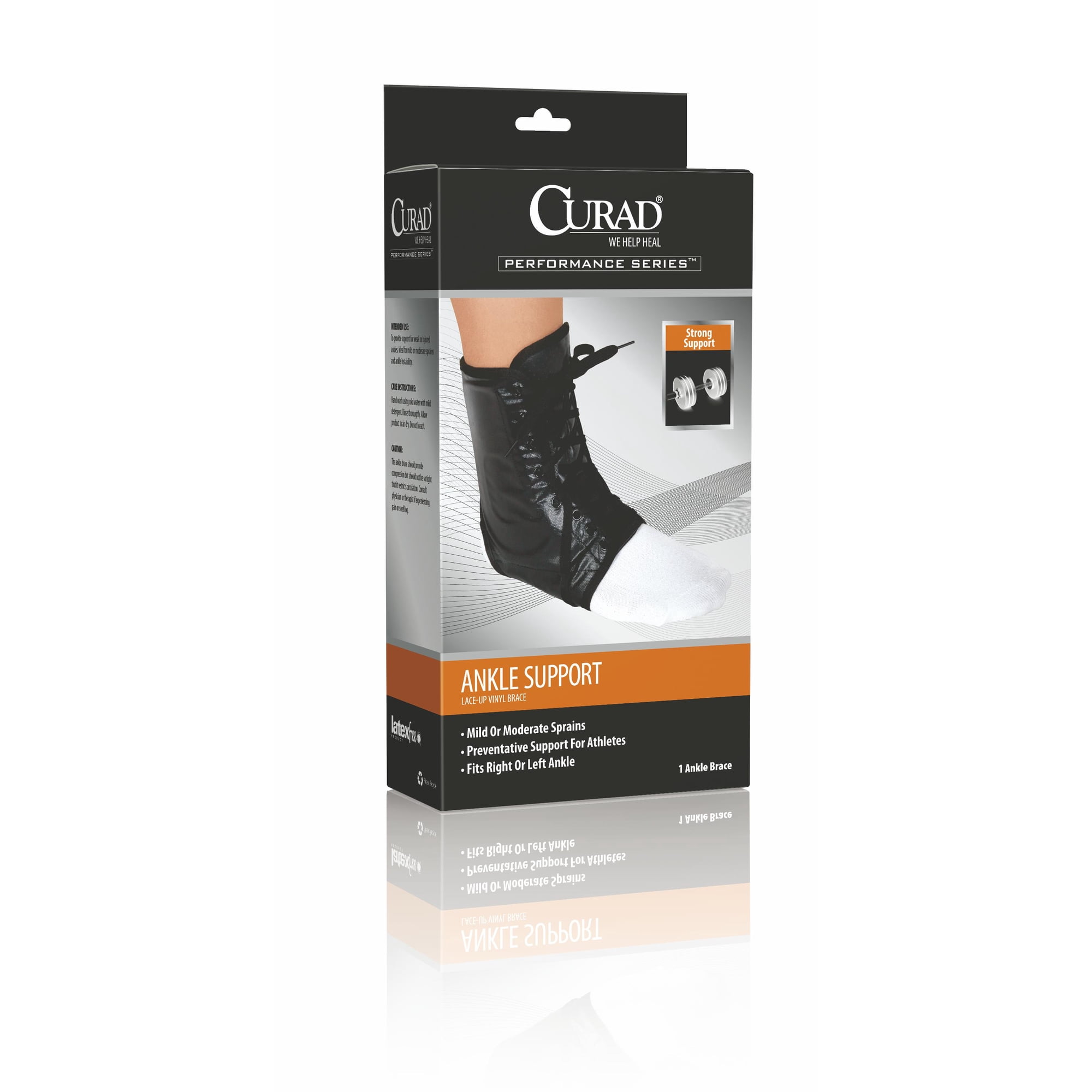 CURAD Lace-Up Ankle Splints