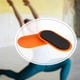 thumbnail image 5 of 2 piezas de deslizadores de ejercicios abdominales, discos deslizantes ligeros y portátiles para principiantes, almohadillas de equilibrio para pies, Naranja, 5 of 7