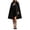 Black, variant on Elegant Style Long Coat for Cosplay And Ideal For Role Play And Holiday Parties, White, S