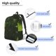 thumbnail image 3 of Balery Screaming Horror Art Mochila Clásica Impresa Básica para Viaje, Mochila Escolar Resistente al Agua, Mochila de Lona con Correas Ajustables-Medium, 3 of 5