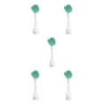 thumbnail image 2 of Seitruly Cepillo de limpieza facial Cepillo de masaje facial de silicona Limpiador facial exfoliante, cabeza única, verde blanco Type2 NO2 Seitruly CBP152401, 2 of 6