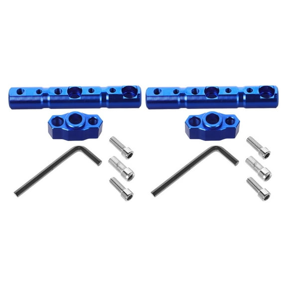 MLINS 2 Sets Motorcycle Light Extension Bracket Handlebar Balance Bar Motorcycle Multi-Function Bracket Motorcycle Handlebar Extension