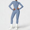thumbnail image 2 of Aoiroe Body Suits Yoga Jumpsuit Body Suits for Womens Tummy Control Workout Sets Workout Bodysuit one Piece Workout Outfit for Women Tummy Control Jumpsuit Workout Jumpsuit Jumpsuits for Women L, 2 of 5