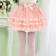 thumbnail image 4 of WOYY Infant Girls Solid Tiered Tutu Skirt High Waist Party Layered Skirt, Sizes 1-10, 4 of 4