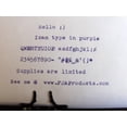 thumbnail image 2 of Typewriter Ribbon for Royal Scrittore and ME25 Extra Typewriters PURPLE Ribbon, 2 of 2