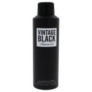 Kenneth Cole Vintage Black Body Spray for Men, 6 oz
