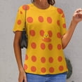 thumbnail image 6 of Fun And Playful Duck Women's T-Shirt Short Sleeve T Shirts Tops Tee Ladies Loose T, 6 of 6