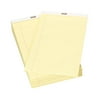 School Smart Legal Pads, 8-1/2 x 14 Inches, 50 Sheets Each, Canary, Pack of 12