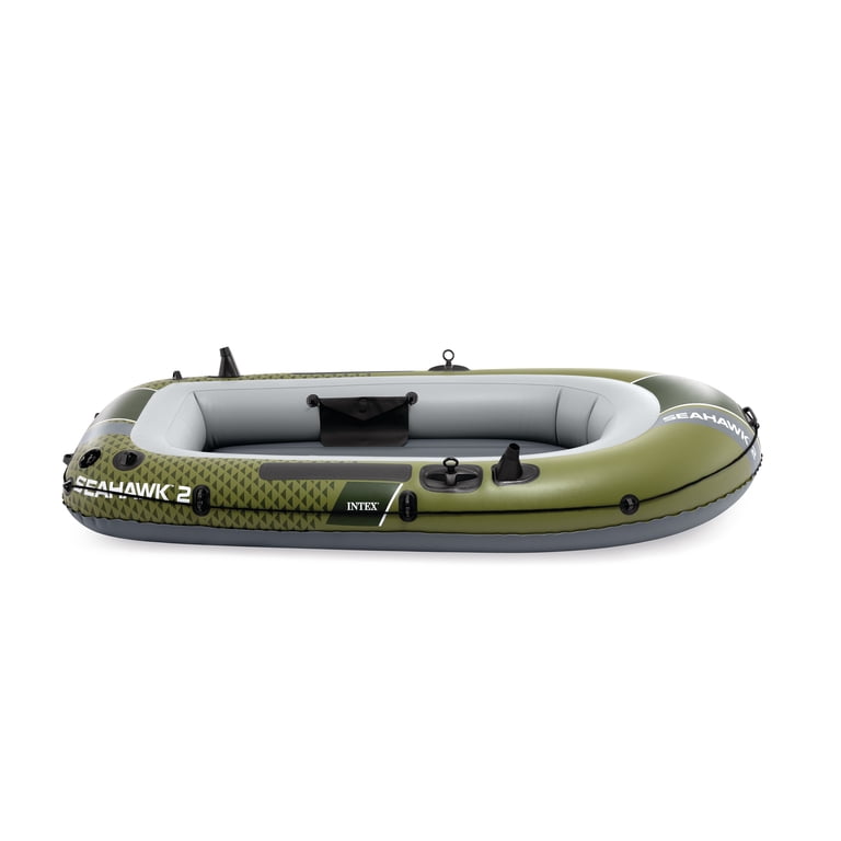 INTEX 66332EP Seahawk 2 Inflatable Boat Set with 48
