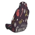 thumbnail image 4 of Lsque Merry Christmas Pattern Car Seat Covers for Front Seats , Waterproof Seat Covers for Cars, Sporty Front Seat Covers,Car Seat Cover Protector Front Seats, 4 of 5