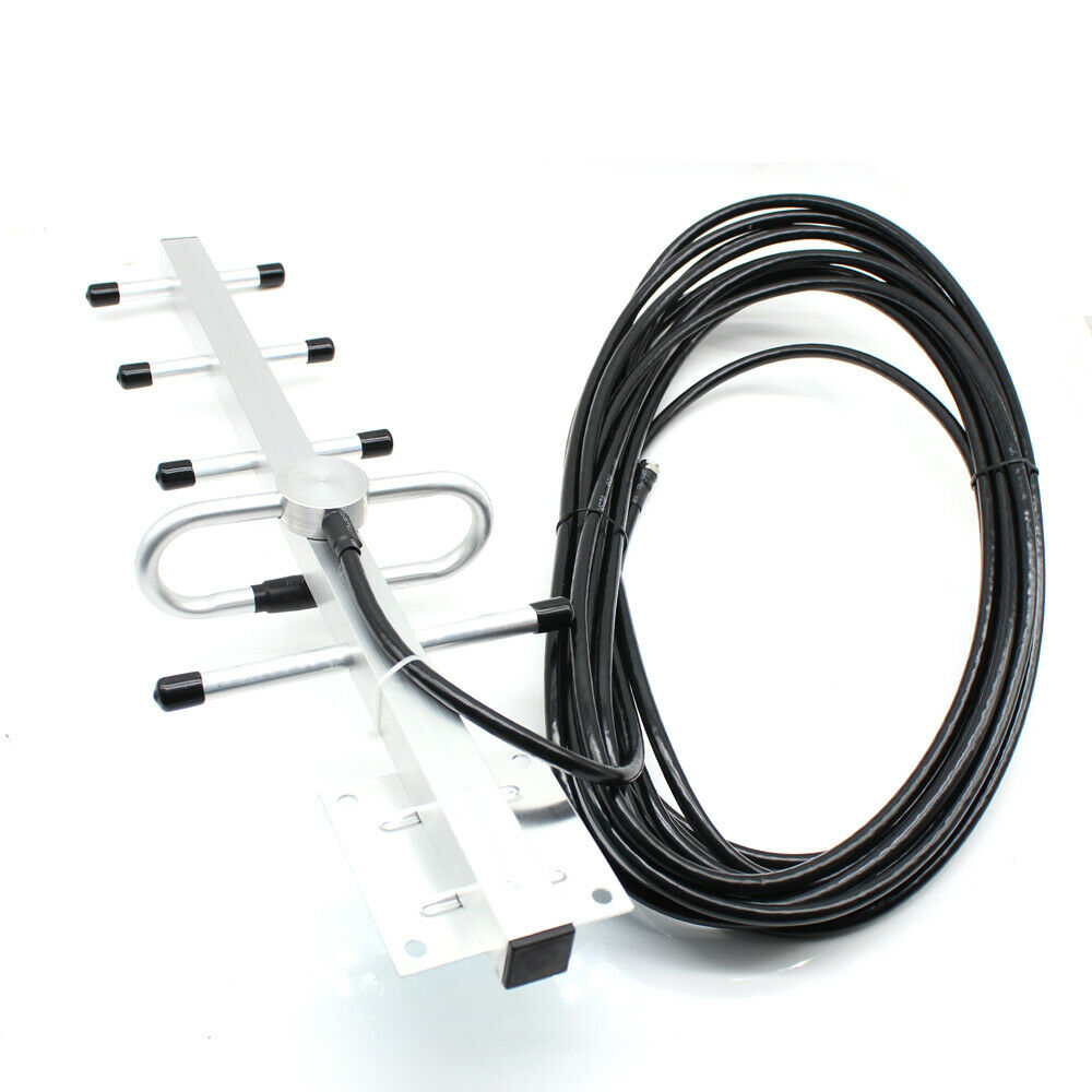 Cell Phone Signal 3G 4G Repeater Booster Amplifier Yagi Antenna Kit CDMA 850MHz