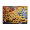 thumbnail image 2 of Area Rug Indoor 80"x58"in Non-Slip Wear Resistant Floor Mats Soft Large Carpets for Living Room Bedroom Home Decor Vibrant Yellow, 2 of 7