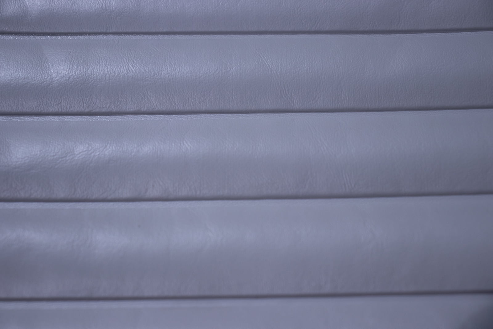 Pleated Marine Vinyl Upholstery Fabric Light Gray 54" Wide By the Yard