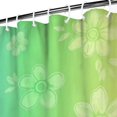 thumbnail image 3 of Pioneer Flower Floral Print Pattern Shower Curtain 72"x84", Bathroom Decorative Shower Curtain Set with 12 Hooks, Waterproof Washable, 3 of 6