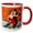 Red/White, variant on 3drose, Argentina, Buenos Aires, La Boca. Tango Dancing - Sa01 Bja0005 - Jaynes Gallery, 11oz Two-tone Red Mug