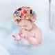 thumbnail image 3 of Kids Shower Cap Bathing Home Use Multi Satin Washable 3Pack, 3 of 4